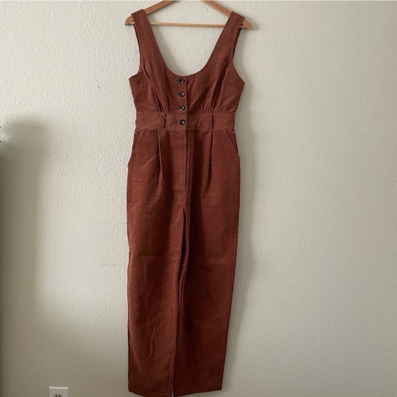 Urban Outfitters Pants - Urban Outfitters Brown Jumpsuit
